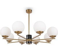 Подвесной светильник Freya marble 8хe27x60w металл латунь FR5230PL-08BS
