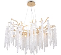 Подвесной светильник Freya mineral 10хg9x40w металл золото FR1010PL-10G