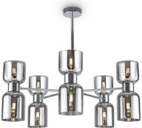 Подвесной светильник Freya savia 10хe27x60w металл хром FR5203PL-10CH1