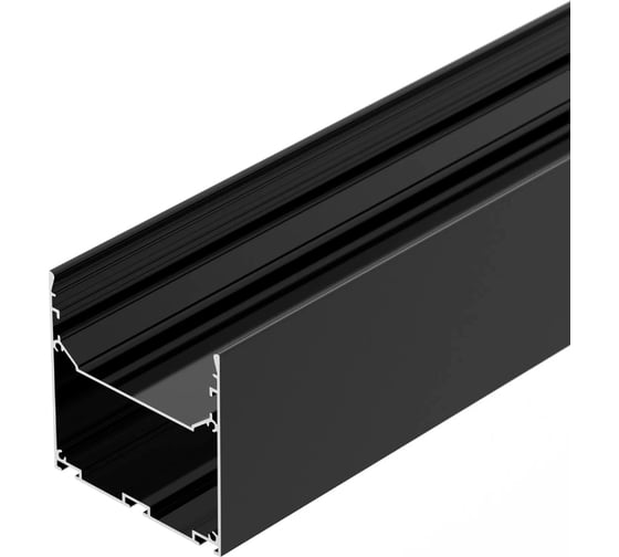 Профиль Arlight LINE-S-7575-2000 BLACK 2м 041855