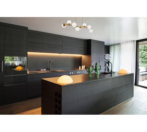 Подвесной светильник Freya zing 8хe27x60w металл латунь FR5199PL-08BS