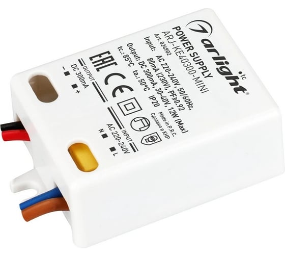 Блок питания Arlight ARJ-KE40300-MINI 1шт 024902 1