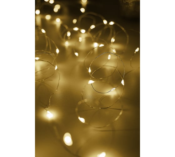 Гирлянды ФАZА DC-G05-20YS4, комплект 4 шт, желт 20 LED, 2xCR2032 (в компл.) 5048034