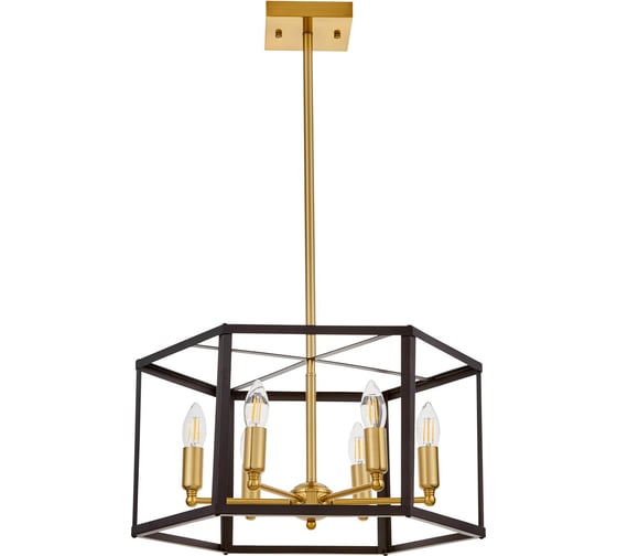 Люстра Lumina Deco LDP 1142-6 BK+MD 1