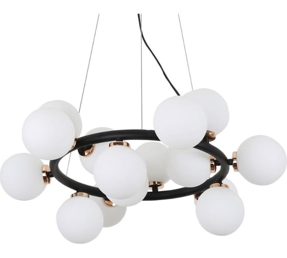 Люстра Lumina Deco LDP 6033-15 BK+GD