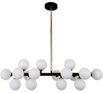 Люстра Lumina Deco LDP 6033-16 BK+GD