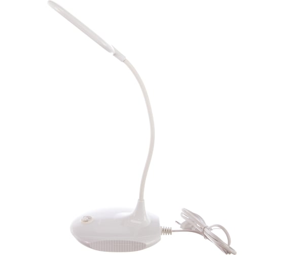 Настольный светильник Ultraflash UF-711 C01 белый Led  6Вт 13779