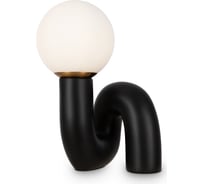 Настольный светильник Freya slide 1хe14x60w полирезин черный FR5283TL-01R