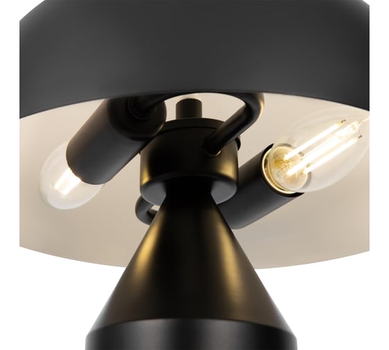 Настольный светильник Freya eleon 2хe14x60w металл матовый черный FR5218TL-02B1