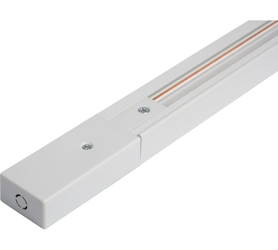 Однофазный шинопровод Jazzway L-1000мм PTR 1M-WH накладной/подвесной для трекового освещения белый 5026346