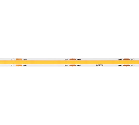 Светодиодная лента Arlight COB-X320-8mm 24V White6000 5м 039020