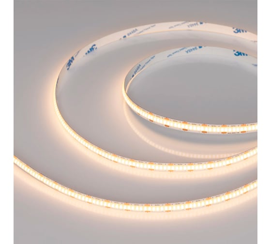 Светодиодная лента Arlight COB-X360-8mm 5V Warm3000 5м 041704