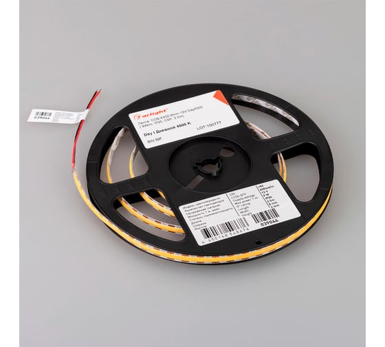 Светодиодная лента Arlight COB-X400-8mm 12V Day4000 2,5м 039044