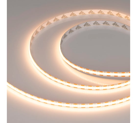 Светодиодная лента Arlight COB-X400-8mm 12V Warm3000 2,5м 039045