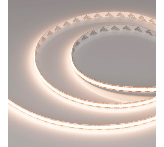 Светодиодная лента Arlight COB-X400-8mm 12V Warm3500 2,5м 044588