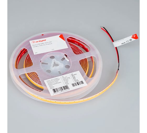 Светодиодная лента Arlight COB-X480-10mm 24V Warm2700 5м 044197