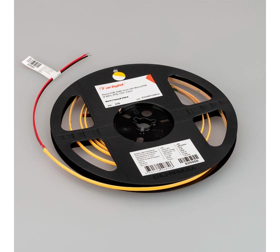 Светодиодная лента Arlight COB-X480-4mm 24V Warm2700 5м 042033