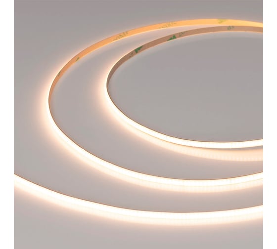 Светодиодная лента Arlight COB-X480-4mm 24V Warm3000 5м 042032
