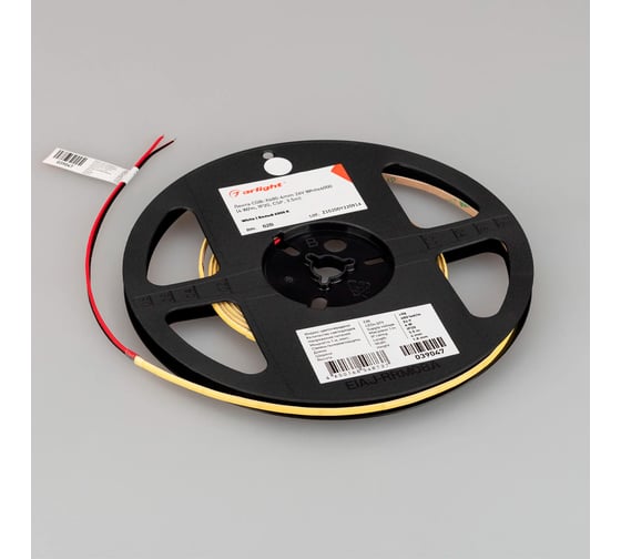 Светодиодная лента Arlight COB-X480-4mm 24V White6000 5м 042030