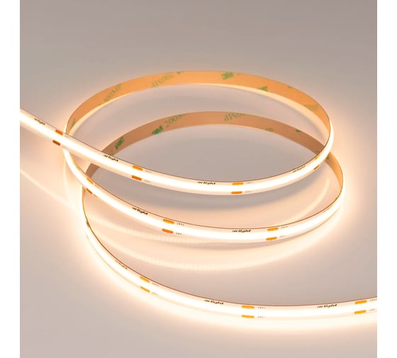 Светодиодная лента Arlight COB-X480-8mm 24V Warm2700 5м 039060