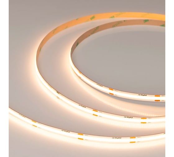 Светодиодная лента Arlight COB-X480-8mm 24V Warm2700 5м 039060