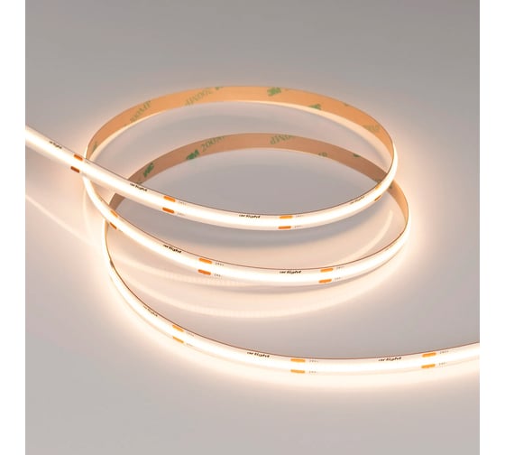 Светодиодная лента Arlight COB-X480-8mm 24V Warm3000 5м 039059