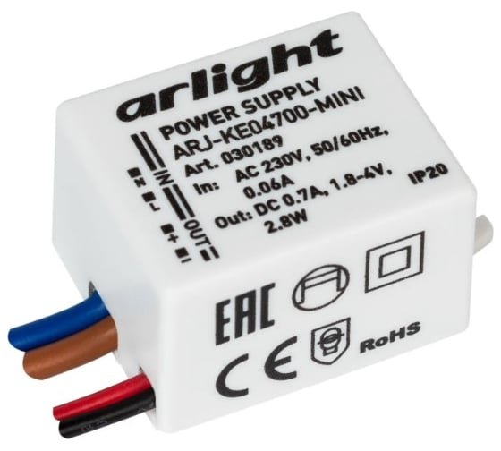 Блок питания Arlight ARJ-KE04700-MINI 1шт 030189