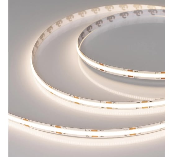 Светодиодная лента Arlight COB-X544-8mm 24V Warm3500 5м 044580 1