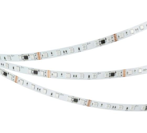 Светодиодная лента Arlight DMX-B60-10mm 24V RGB-PX6 5м 039183