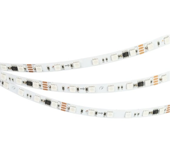 Светодиодная лента Arlight DMX-B60-10mm 24V RGB-PX6 5м 033448