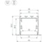 Профиль Arlight LINIA49-F-S-2500 BLACK 2,5м 041874 3