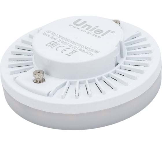 Светодиодная лампа Uniel LED-GX53-7W/4000K+4000K/GX53/FR PLB02WH матовая UL-00006495