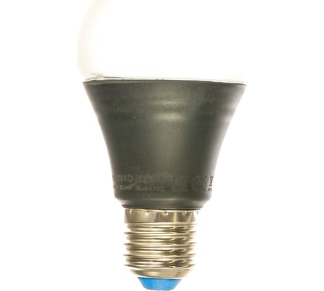 Светодиодная ультрафиолетовая лампа Uniel LED-A60-9W/UVAD/E27/FR PLZ07BK для дискотек UL-00005855