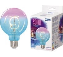 Светодиодная лампа Uniel LED-SF01-4W/SOHO/E27/CW BLUE/WINE GLS77TR SOHO UL-00005892