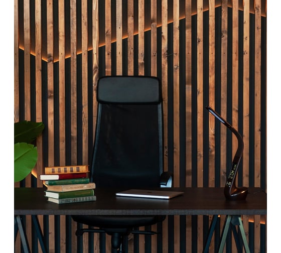 Настольный светильник с часами Uniel TLD-566 Brown/LED/300Lm/4500K/Dimmer UL-00006769