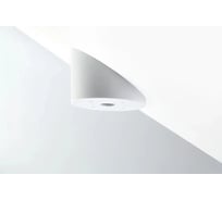 Пластиковый скош NABREVNO белый, накладка на скошенный потолок, l120 мм 32, основа L120-32-P