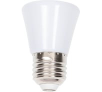 Декоративная светодиодная лампа Volpe LED-D45-1W/RGB/E27/FR/С BELL UL-00005805