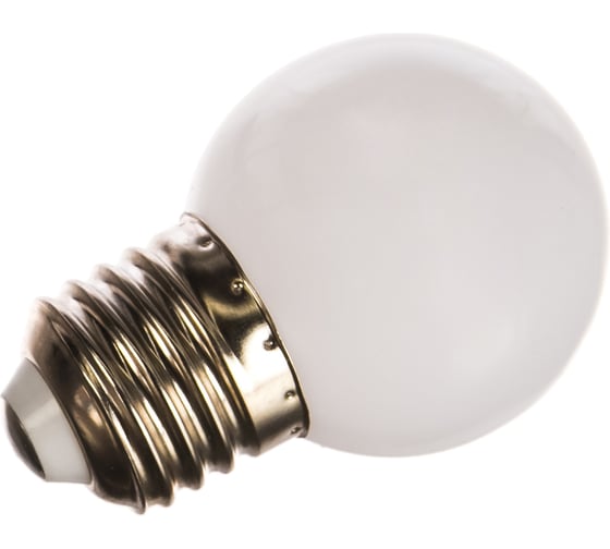 Декоративная светодиодная лампа Volpe LED-G45-1W/6000K/E27/FR/С UL-00005806