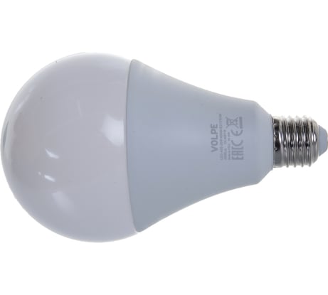 Светодиодная лампа Volpe LED-A95-35W/6500K/E27/FR/NR Форма "A", матовая Серия Norma UL-00005609