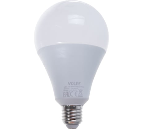 Светодиодная лампа Volpe LED-A95-35W/3000K/E27/FR/NR Форма "A", матовая Серия Norma UL-00005607