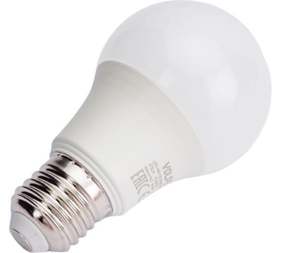 Светодиодная лампа Volpe LED-A60-7W/3000K/E27/FR/NR Форма "A", матовая UL-00005619