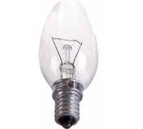Лампа накаливания КАЛАШНИКОВО ДС B36 60Вт 230-240V E14 свечка, прозрачная в цветной гофре C0025706