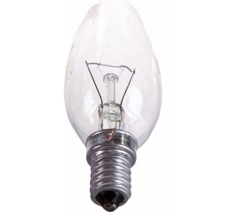 Лампа накаливания КАЛАШНИКОВО ДС B36 60Вт 230-240V E14 свечка, прозрачная в цветной гофре C0025706
