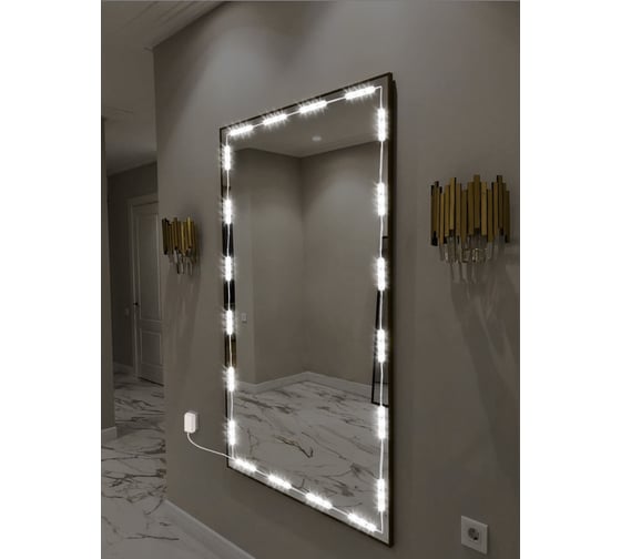 Светодиодный светильник Jazzway ML-L20 60SMD 12Вт 160лм 7000К подсветка для зеркала диммируемая IP20 5050334