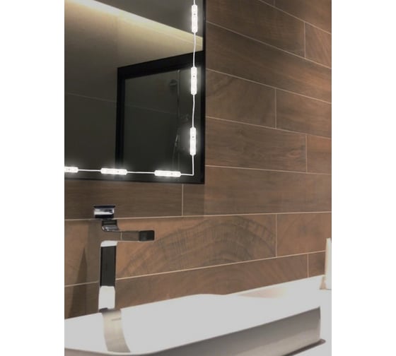 Светодиодный светильник Jazzway ML-L20 60SMD 12Вт 160лм 7000К подсветка для зеркала диммируемая IP20 5050334