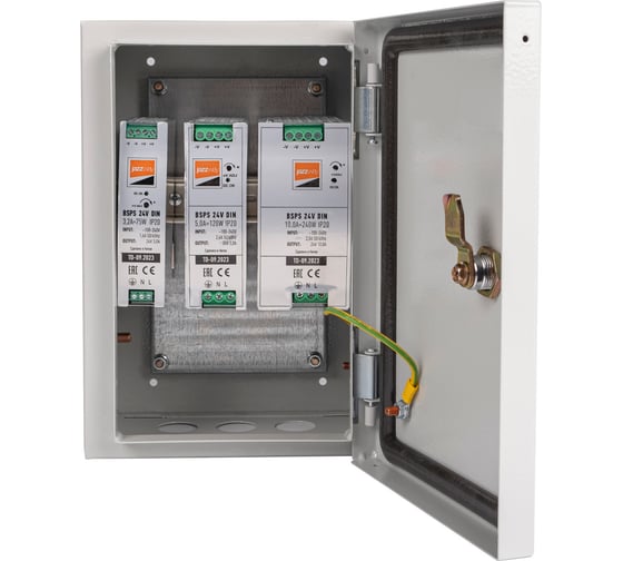 Блок питания для светодиодной ленты Jazzway  с установкой на DIN-рейку BSPS DIN 24V 50A=120Вт IP20 AL 5050020
