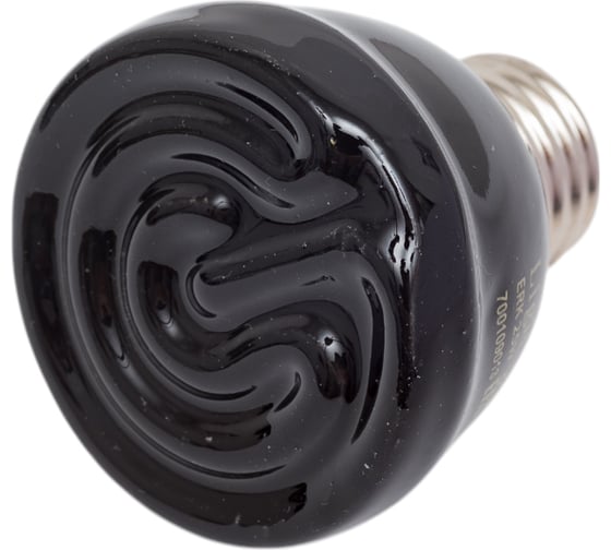 Инфракрасная керамическая лампа LightBest для обогрева ERK 25W 220V E27 700109013