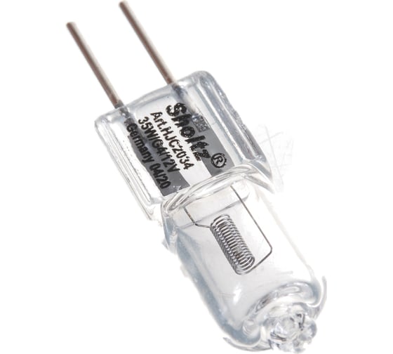 Галогенная лампа Sholtz G4 35Вт 2800K 12В HJC2034