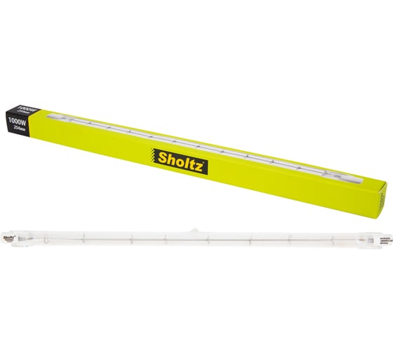 Галогенная линейная лампа Sholtz R7s 1000Вт J254мм 2800K 220В DIMM HOJ2027
