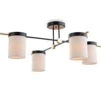 Потолочный светильник Freya bogy 4хe14x40w металл черный FR5377CL-04B